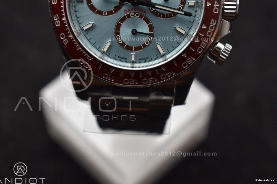 Best Dial SS Clean Markers Comfortable 1:1 Daytona Edition SS on Clone Bracelet Asian 785 904L Ice 904L Super Sticks Blue 126506 0331